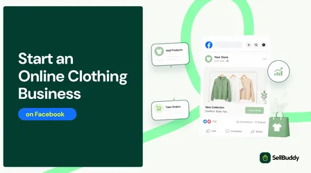 Start an online clothing business on Facebook