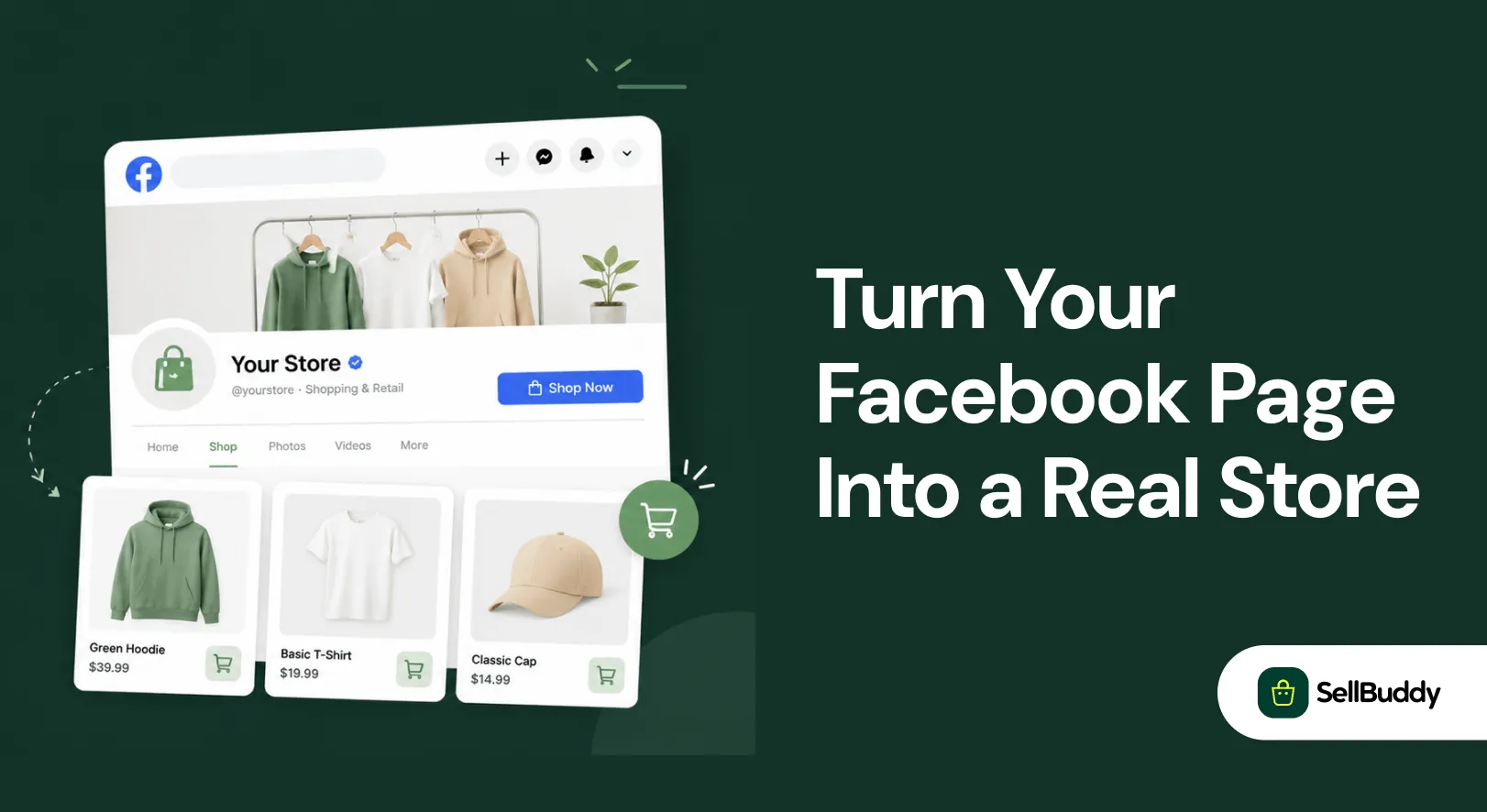 Turn Your Facebook Page Into a Real Store