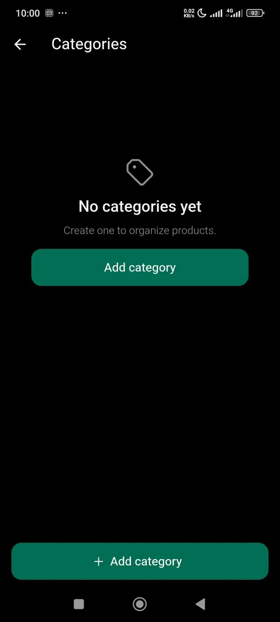 Then, you need to click on the Add Category button